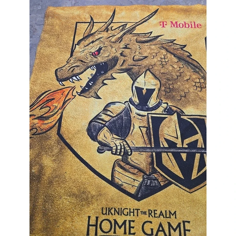 Vegas Golden Knights R1G6 Towel 5/3/24 Playoffs vs Dallas Stars SGA VGK NHL